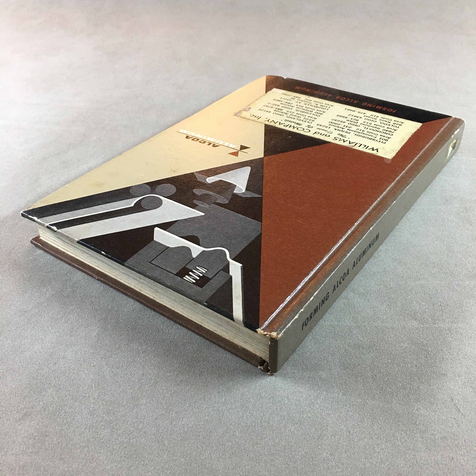 Vintage 1962 Alcoa Aluminum Forming Handbook Hardcover