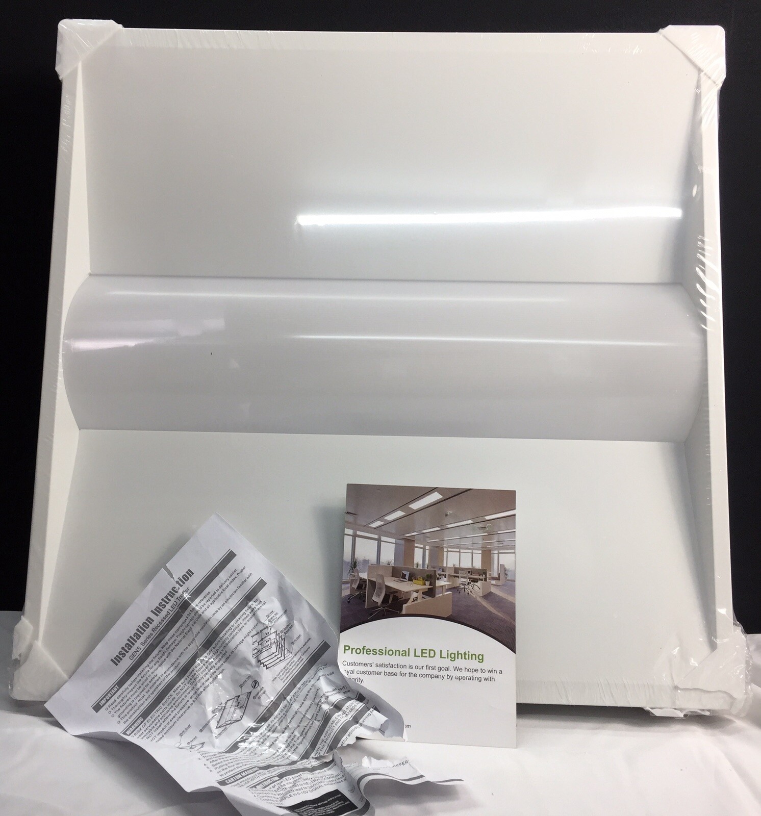 4 Pack 2×2 LED Troffer Panel Light, 24W/30W/36W Switchable, 3500K/4000K/5000K