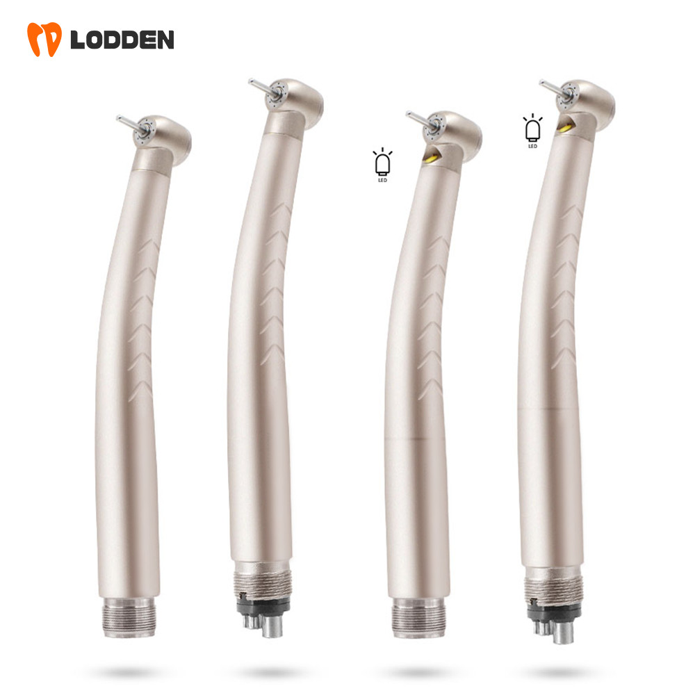 Quiet Dental High Speed Handpiece Push Button Turbine 2Hole/4Hole Ф1.59mm-1.60mm