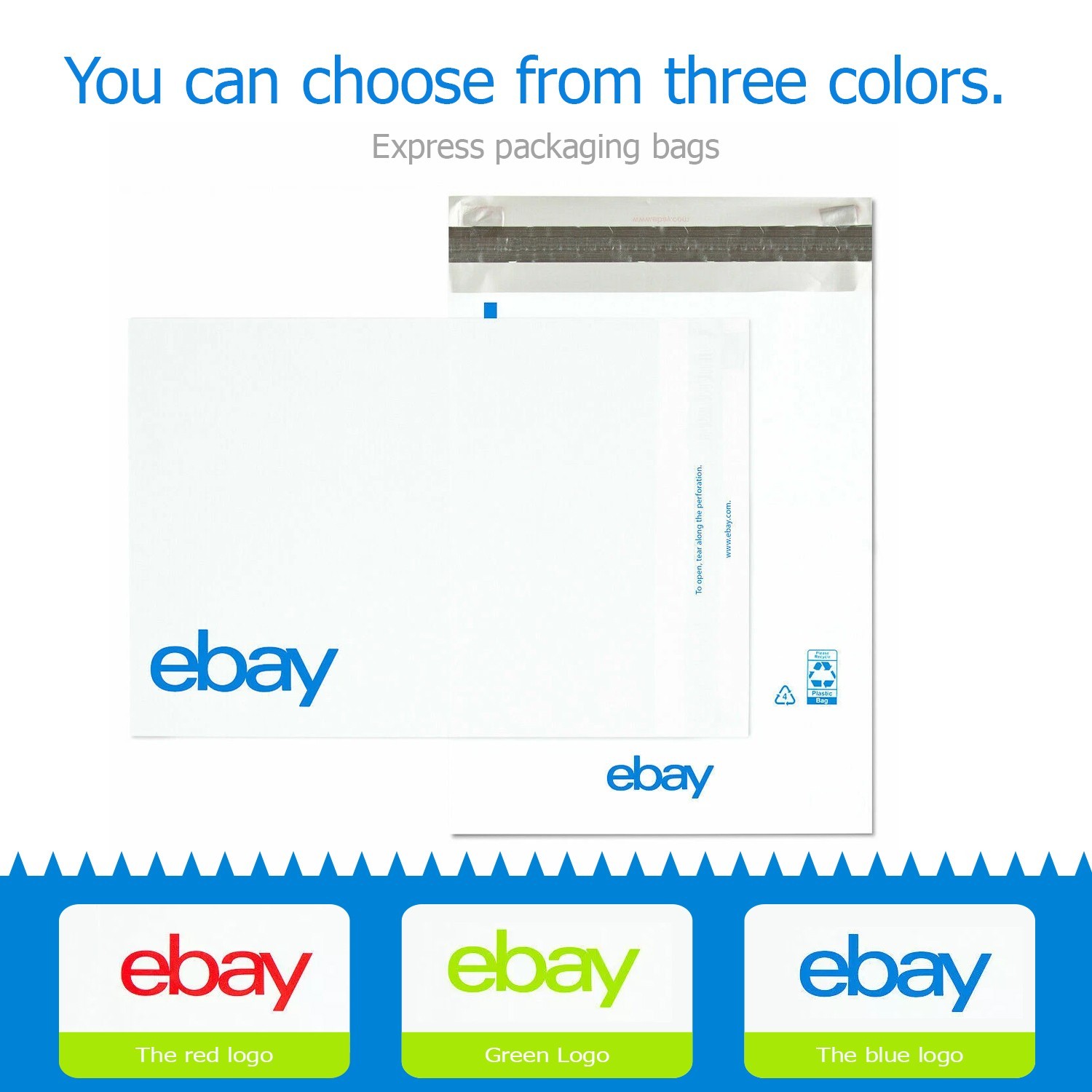 100-800pcs 12″x15″ 10″x12.5″ Self Sealing ShippingBags Polyjacket/Polymailerebay