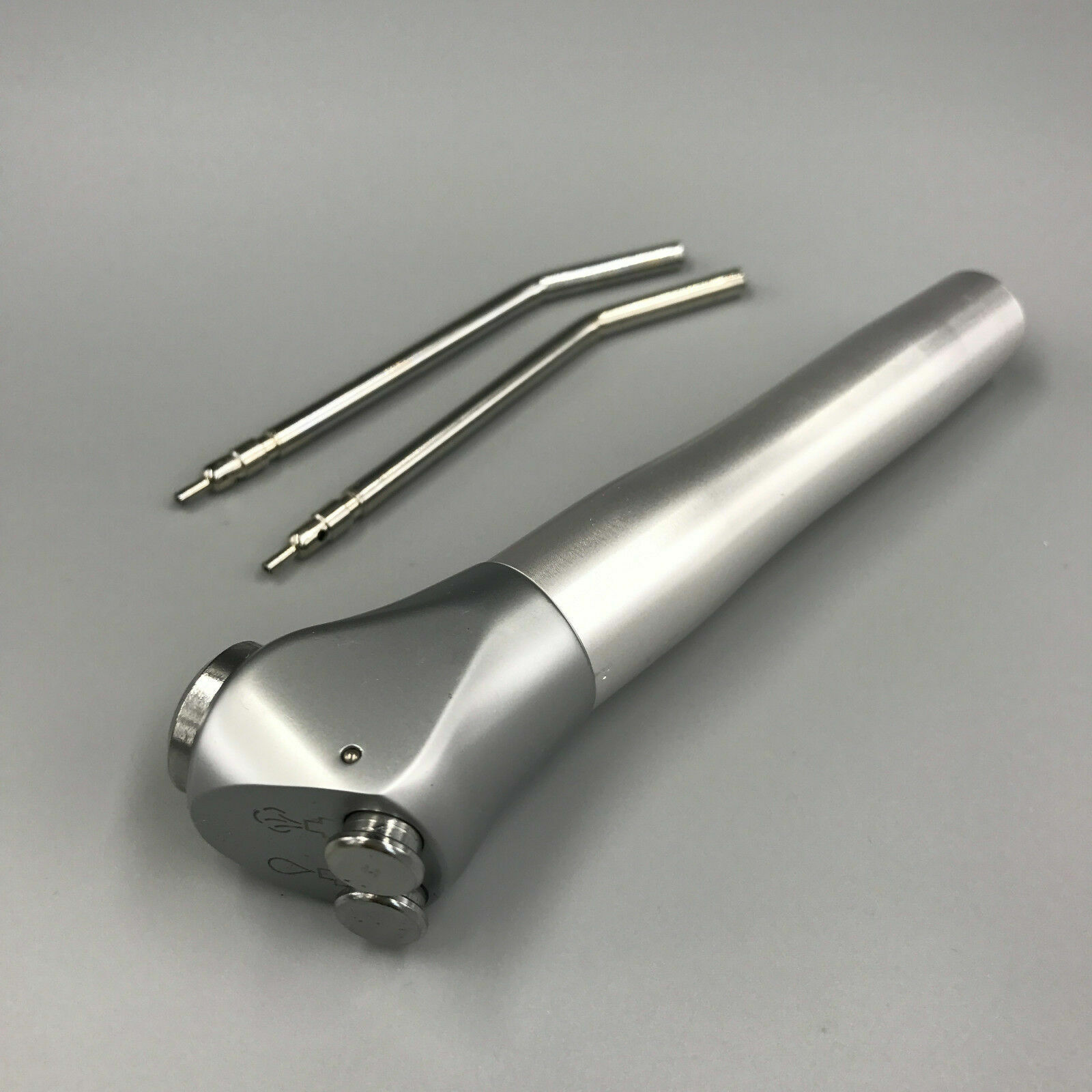 Dental 3 Way Air Water Spray Triple Syringe Handpiece w/ 2 Nozzles Tips Tubes