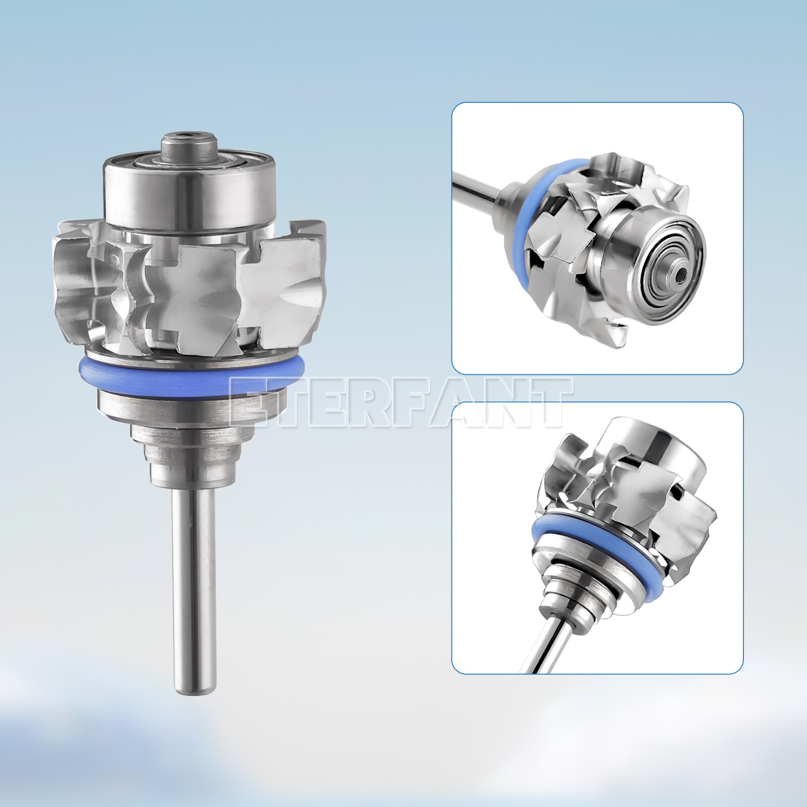 ENTERFANT Dental Cartrige Turbine Rotor Autochuck for High Speed Handpiece