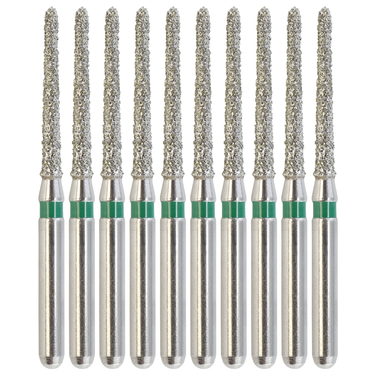 Dental Burs Diamond 850/012C Round Shoulder End Taper High Speed Friction Grip