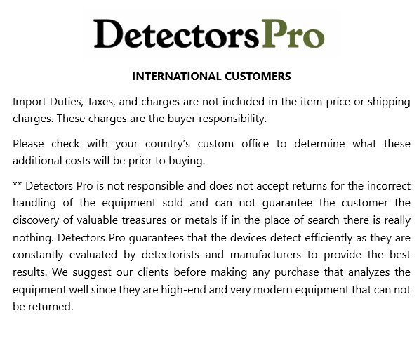 Geoground Gold Legend Metal Detector Professional Geolocator