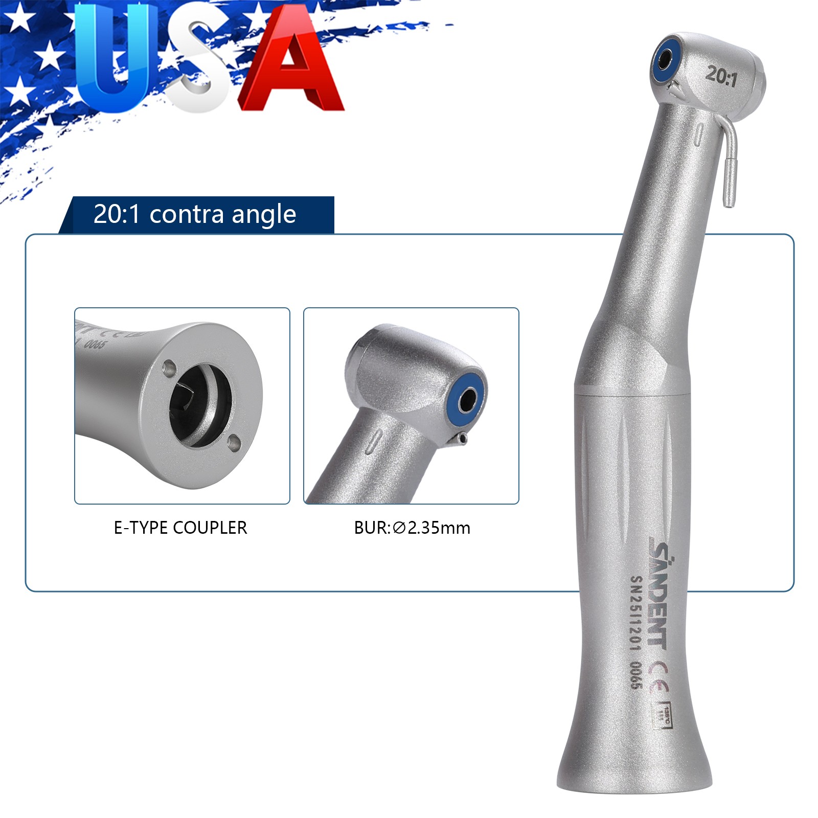Woodpecker Dental LCD Endo Apex Locator Endodontic Root Canal Finder Measure ty