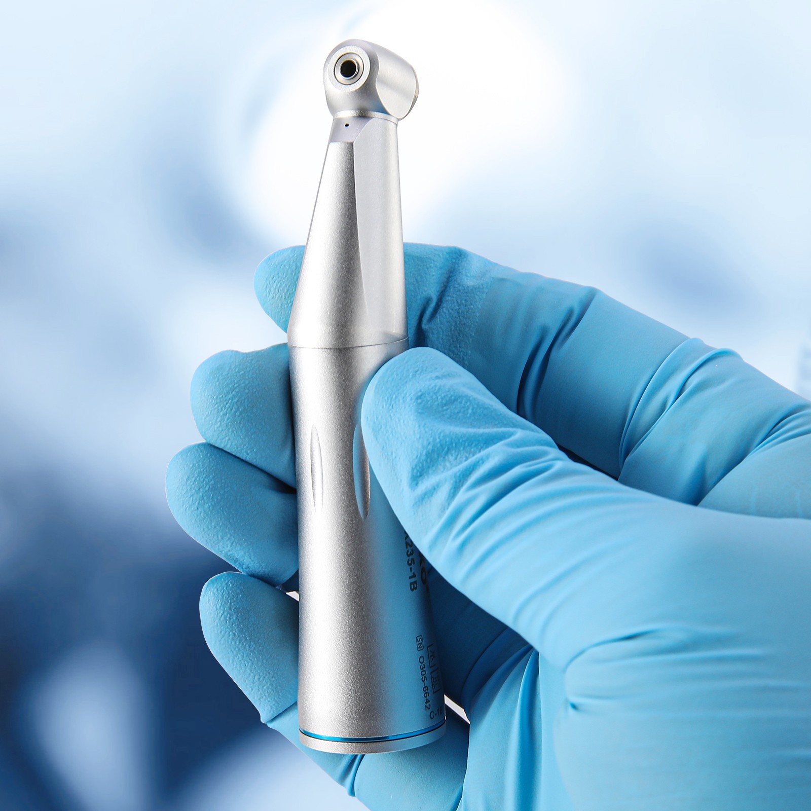 COXO Dental Low Speed Handpiece 1:1 Inner Channel Contra Angle Push Button
