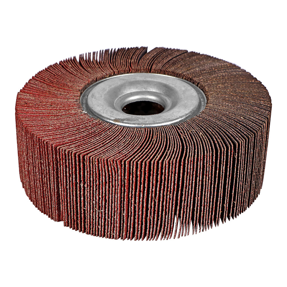 6″ x 2″ x 1″ Unmounted Flap Wheels Variety Pack – One Each: 40, 60, 80, 120 Grit