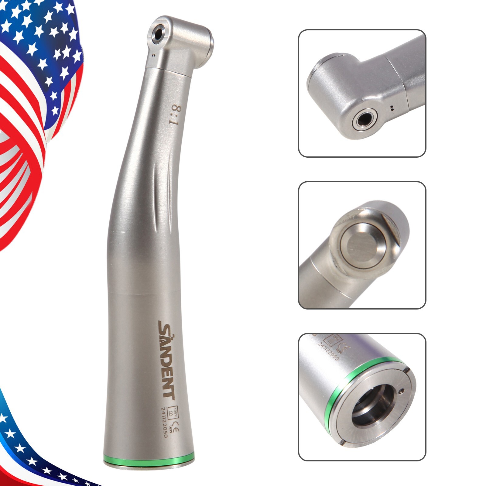Dental Endo Handpiece 8:1 Endodontic Contra Angle Attachement SybronEndo US
