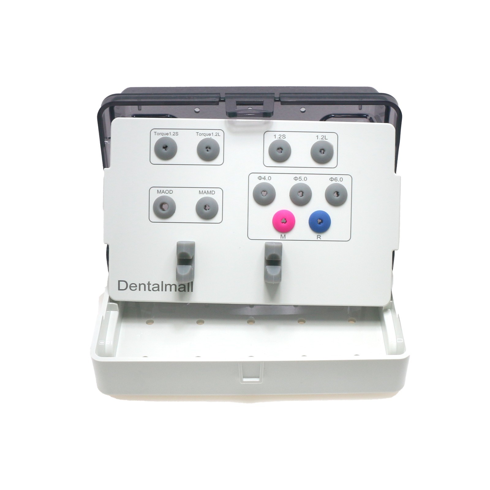 135°C Autoclavable Implant Box for Hiossen/Osstem Prosthetic Kits & Screwdrivers
