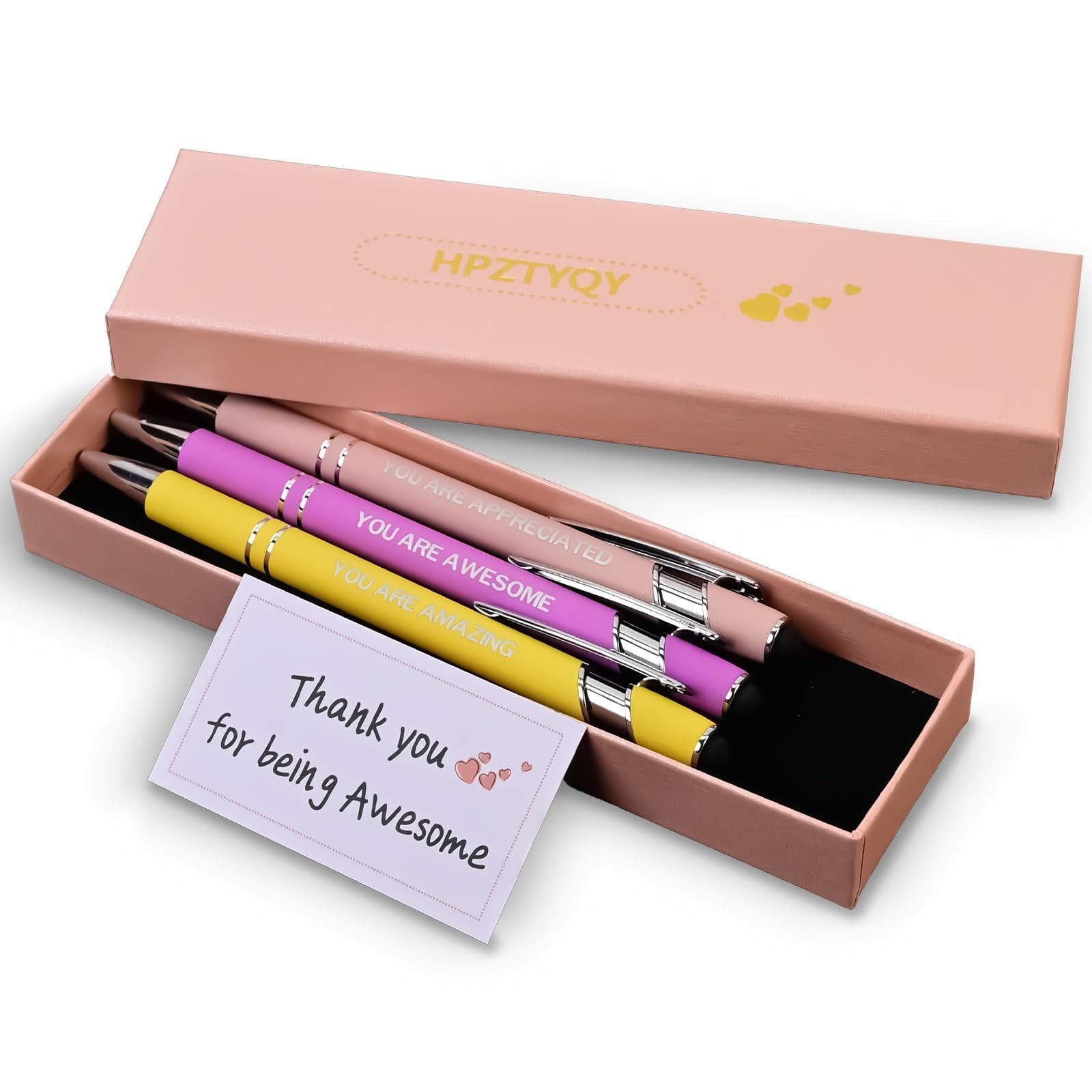 3Pcs Fancy Pens for Women, Employee Appreciation Gifts, Thank You & Appreciat…