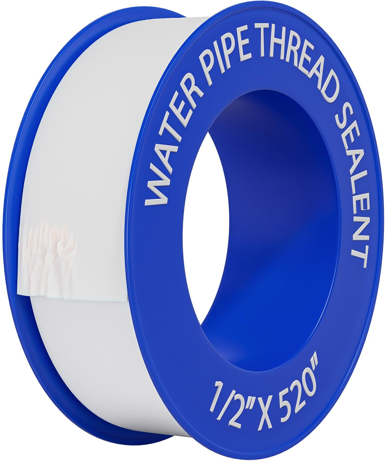 HeavyDuty PTFE Pipe Thread Sealant Tape 1/2 Inch 520 Inch Rolls 4 Pcs for Plumb