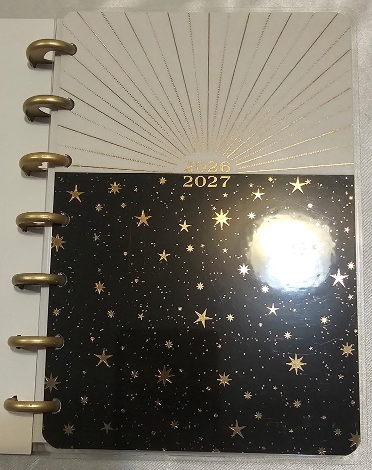 2026/2027 Happy Planner Eternal Stars Mini Dashboard Layout Planer
