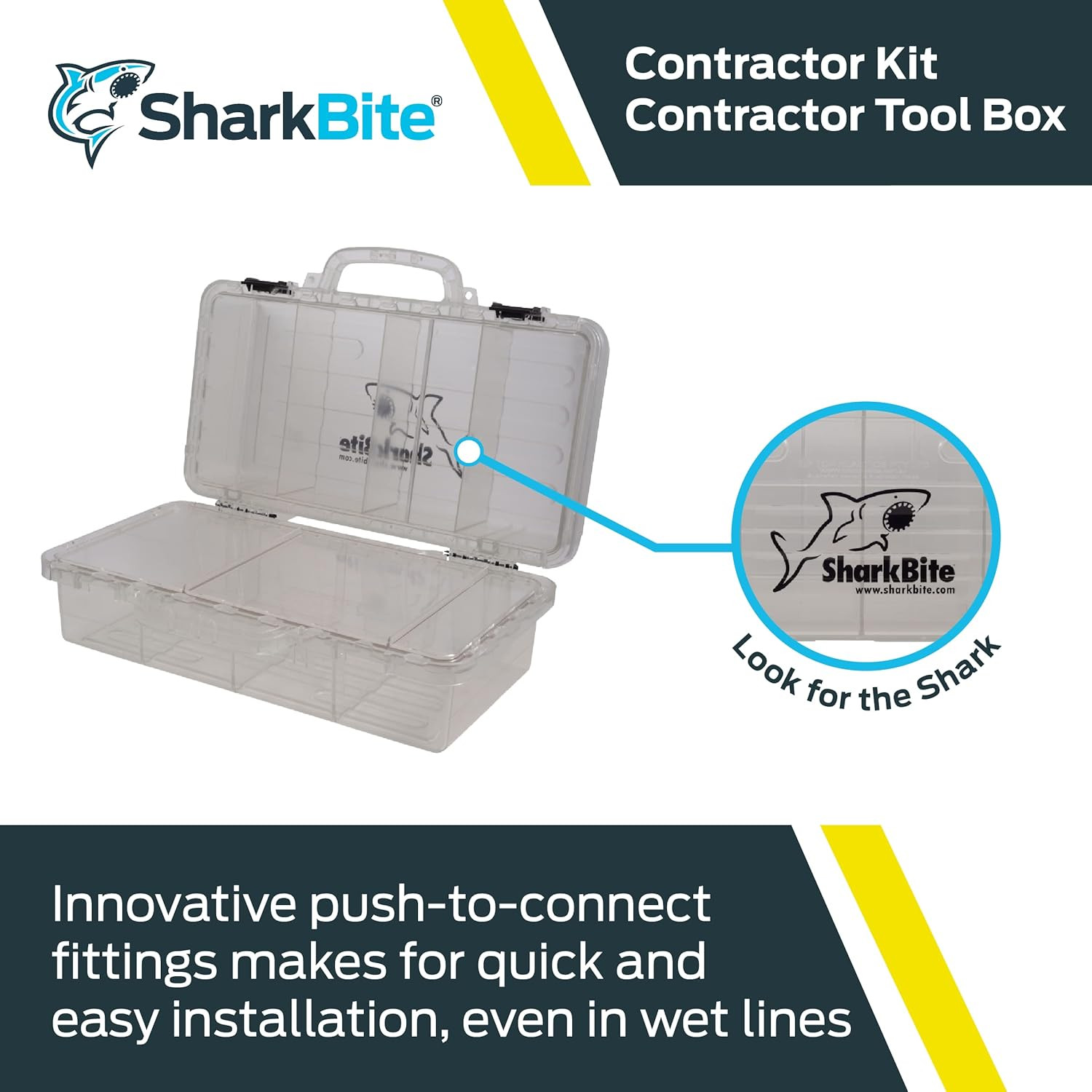 Durable Heavy Duty Contractor Tool Box U3001A for Fittings and Supplies