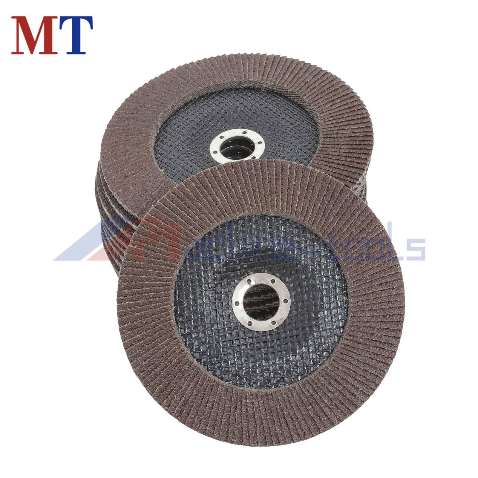 10 Pcs 7″ x 7/8-Inch T29 Flap Discs 40 Grit Flapper Wheel for Angle Grinder