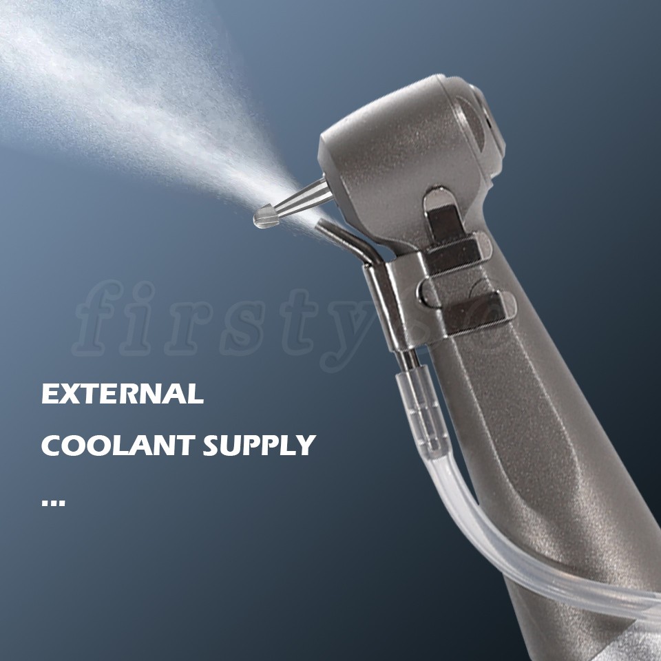 SANDENT Dental 1:1 Low Speed Handpiece Contra Angle Push Button Direct Drive
