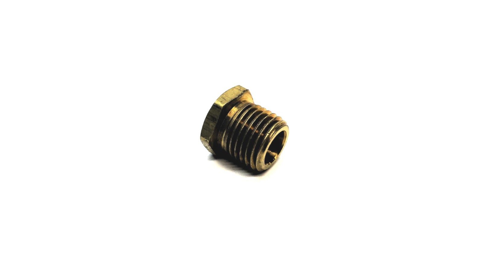 Eaton 3/8″-24 Female to M14-1.5 Male Brass Adapter [Lot of 3] NOS
