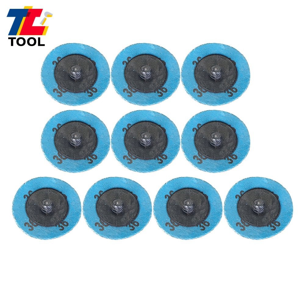 51 x 2″ Roll Lock Die Grinder Change Sanding Disc 36 60 80 120 240 Grit