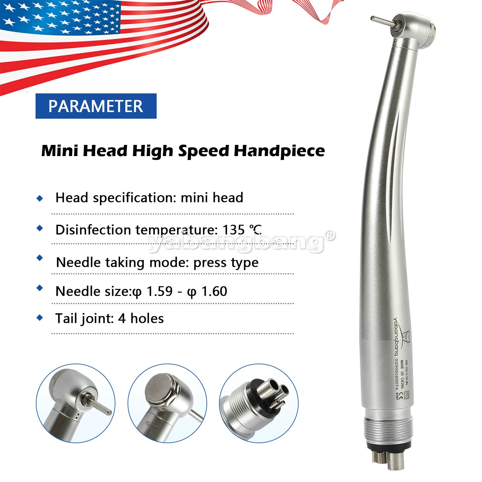 Dental Endo Handpiece 8:1 Endodontic Contra Angle Attachement SybronEndo US