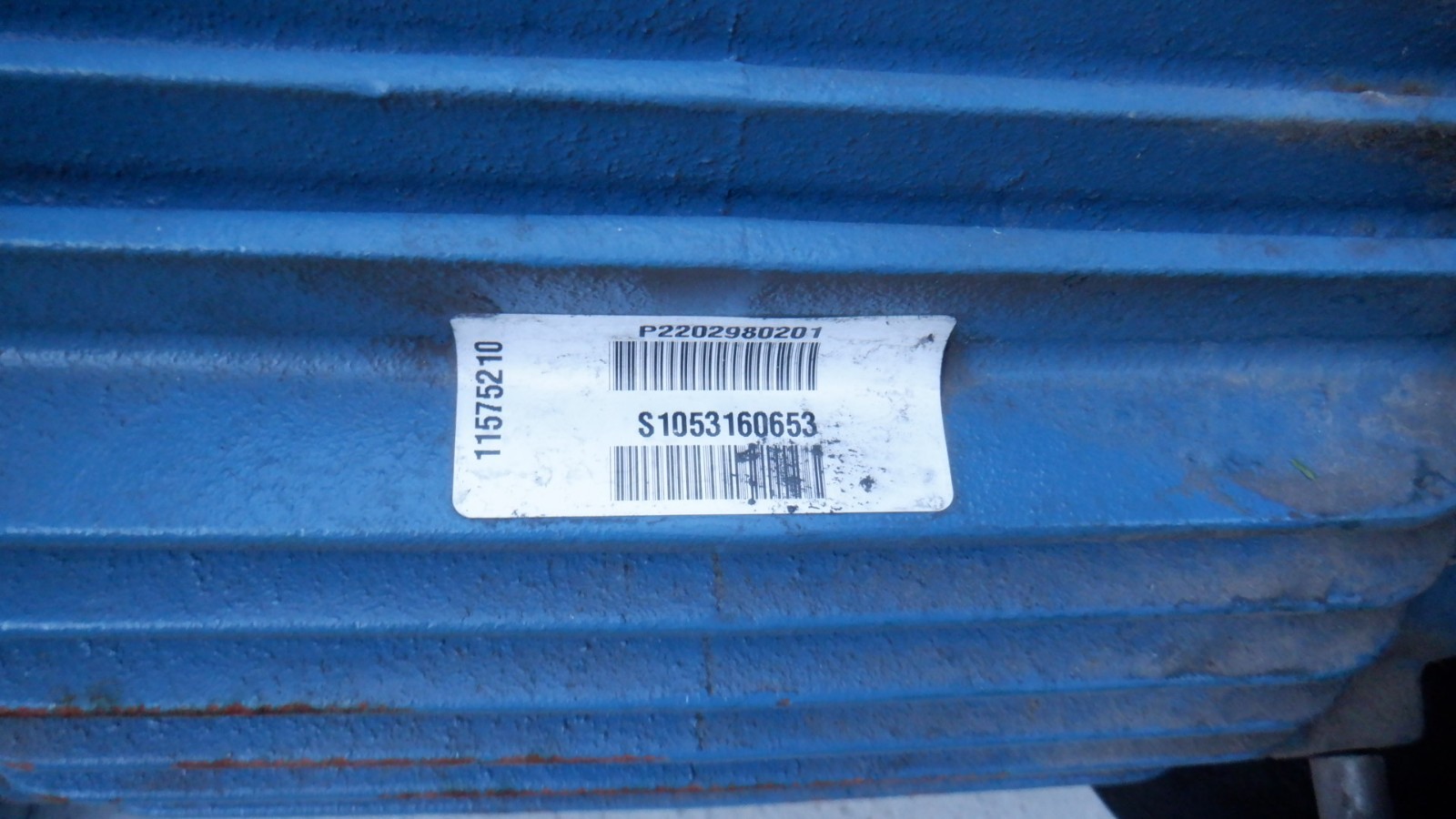 Weg 15 hp electric motor 208-230 / 460 Volts 3540 RPM