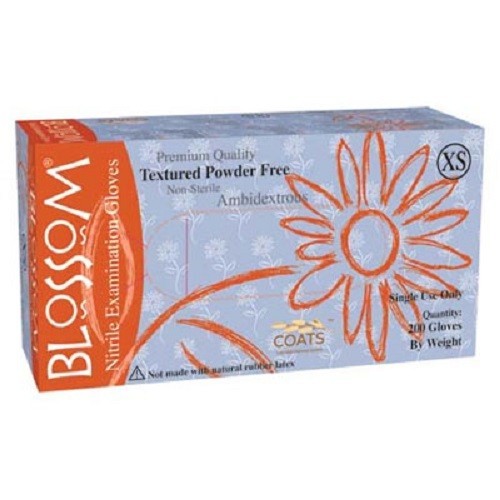 Blossom BM-44895-C-NIT-PF Nitrile Gloves C.O.A.T.S. | XSmall | Case of 2000