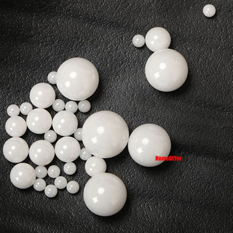 High Precision Zirconium Oxide Ceramic Bearing Balls ZRO2 Ball Diameter 1mm-30mm