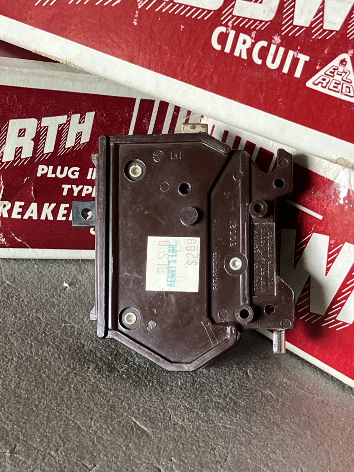 Wadsworth A40N A140 40 Amp 1 Pole 1P Type A Metal Foot Breaker A140N NEW!