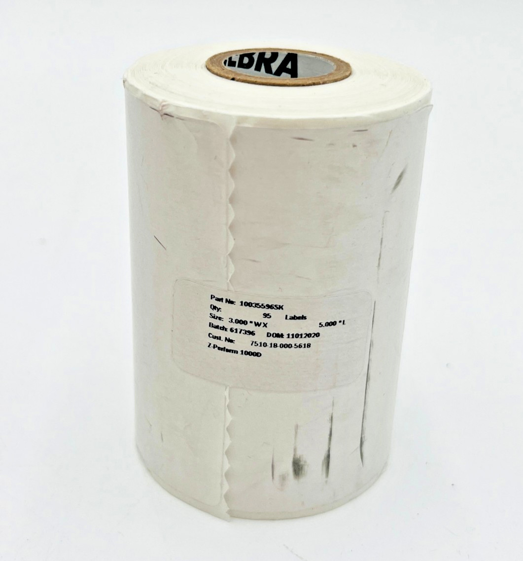 3×5 Z-Preform Labels 1000D For zq620 Printers Lot of 58