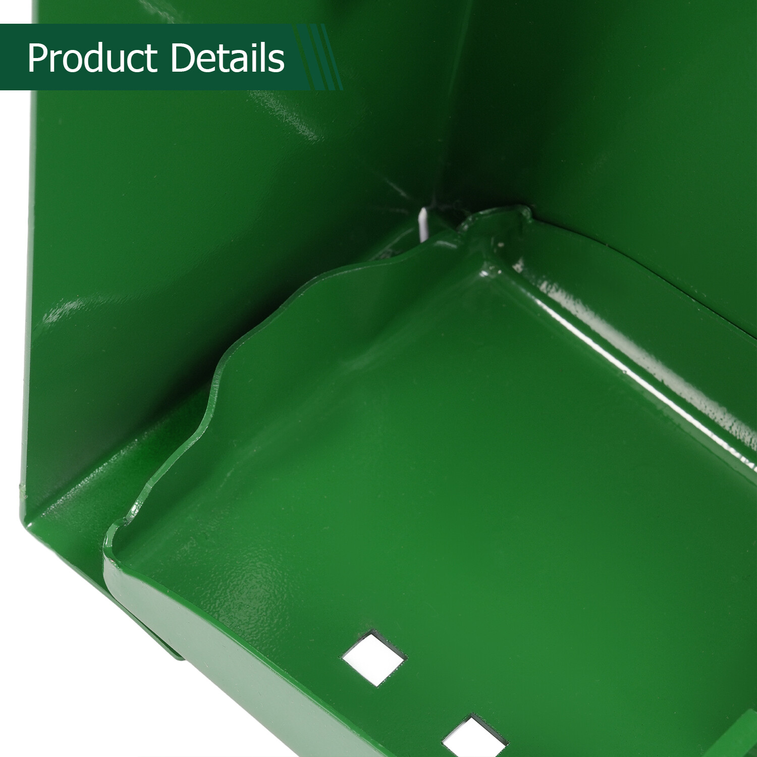 LH+RH Powder Coated Battery Box w/ Bracket For John Deere 4010 4020 4320 4520