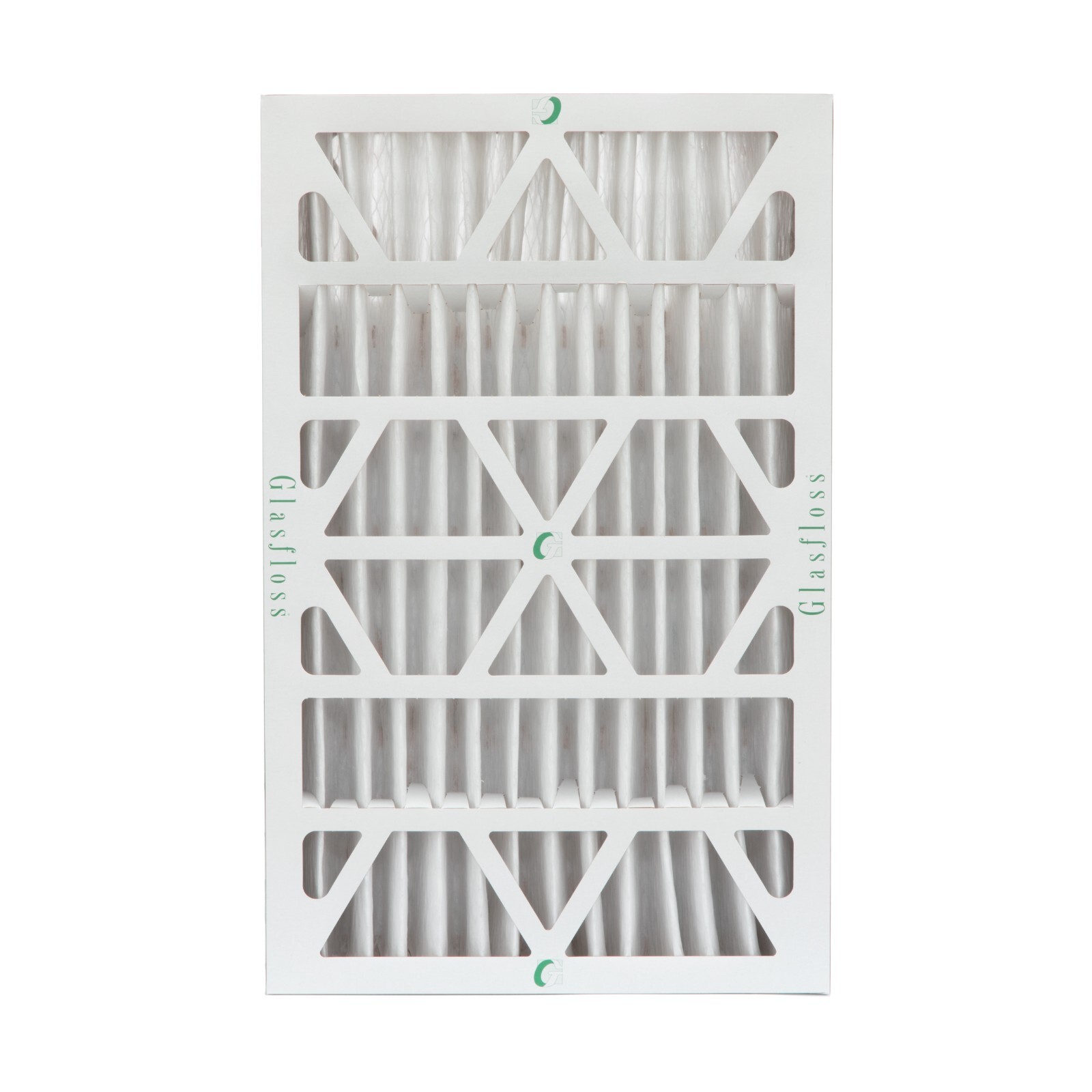 16x25x4 MERV 13 Air Filters by Glasfloss. 2 Pack (Actual Depth: 3-3/4″)