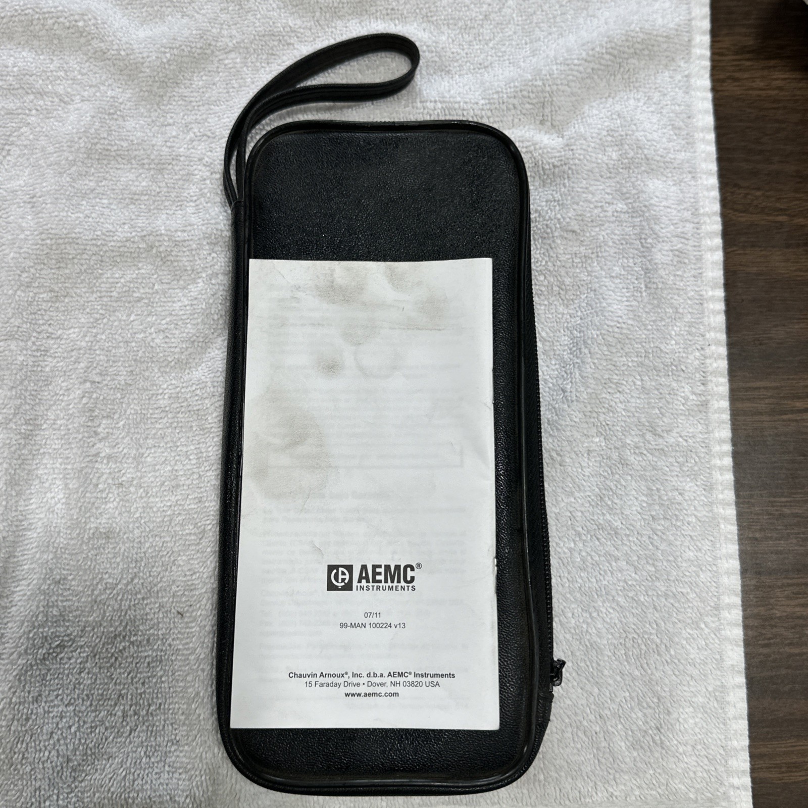 AEMC 514 750V AC 1000V DC 1000A TRMS Clamp Meter with Case