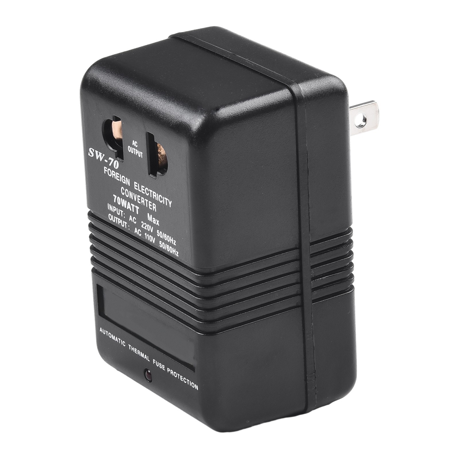 100W Portable Voltage Converter Transformer 110V 120V to 220V 240V or Reverse