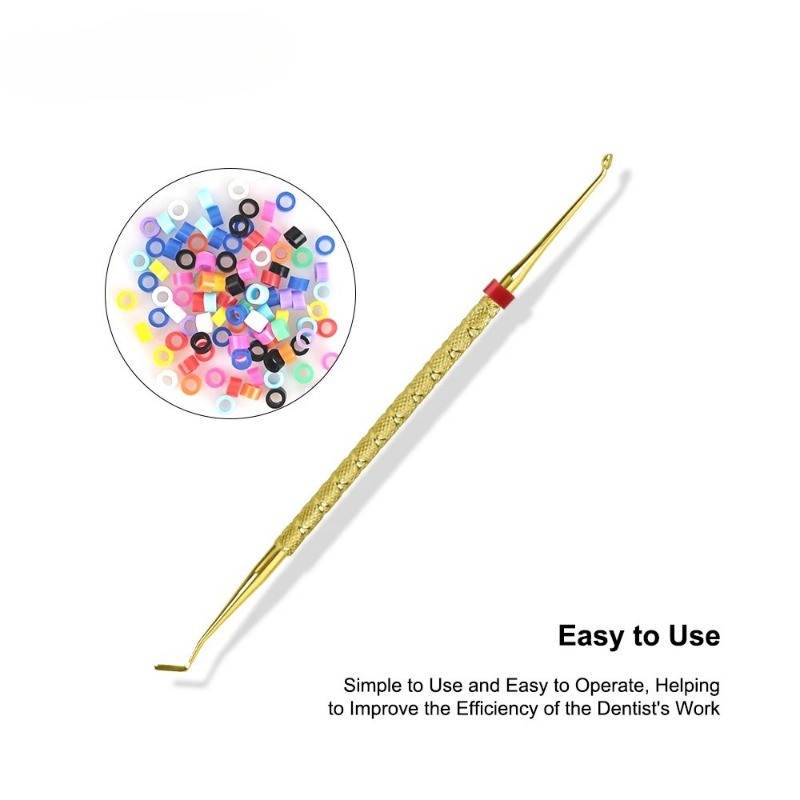 Dental Silicone Code Rings Instrument Autoclavable 135ºC Assorted Color 100 Pcs
