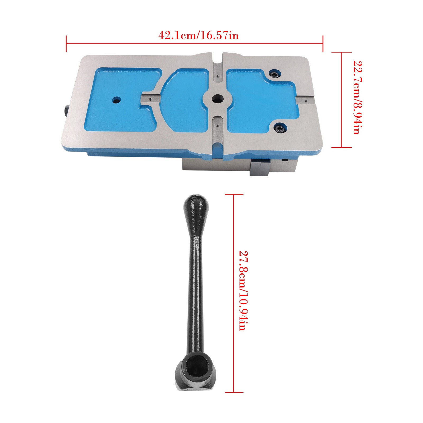 6” Lockdown Vise Precision CNC Milling Machine Bench Clamp Vice