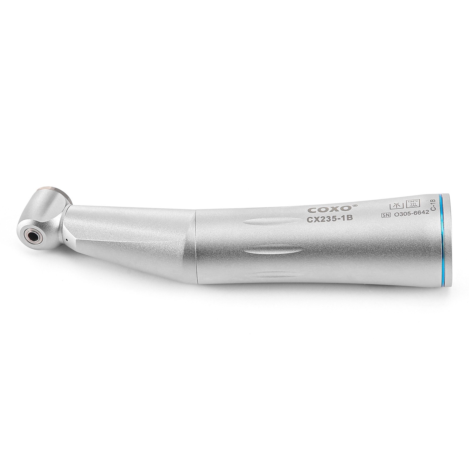 COXO Dental Low Speed Handpiece 1:1 Inner Channel Contra Angle Push Button