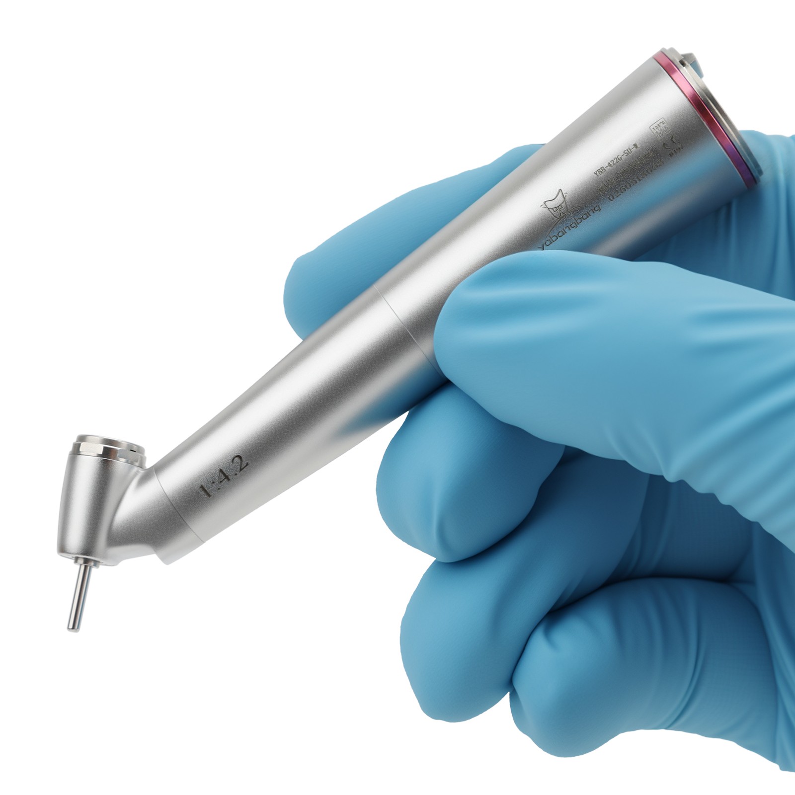 Dental 1:4.2 Increasing 45 Degree LED Contra Angle Surgical Handpiece