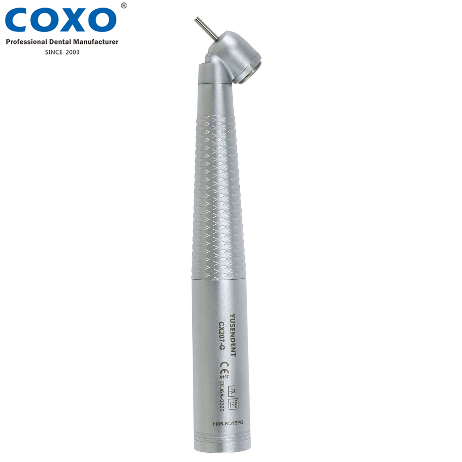 COXO Dental 45° LED High Speed Fiber Optic Handpiece Turbine MULTiflex Coupling