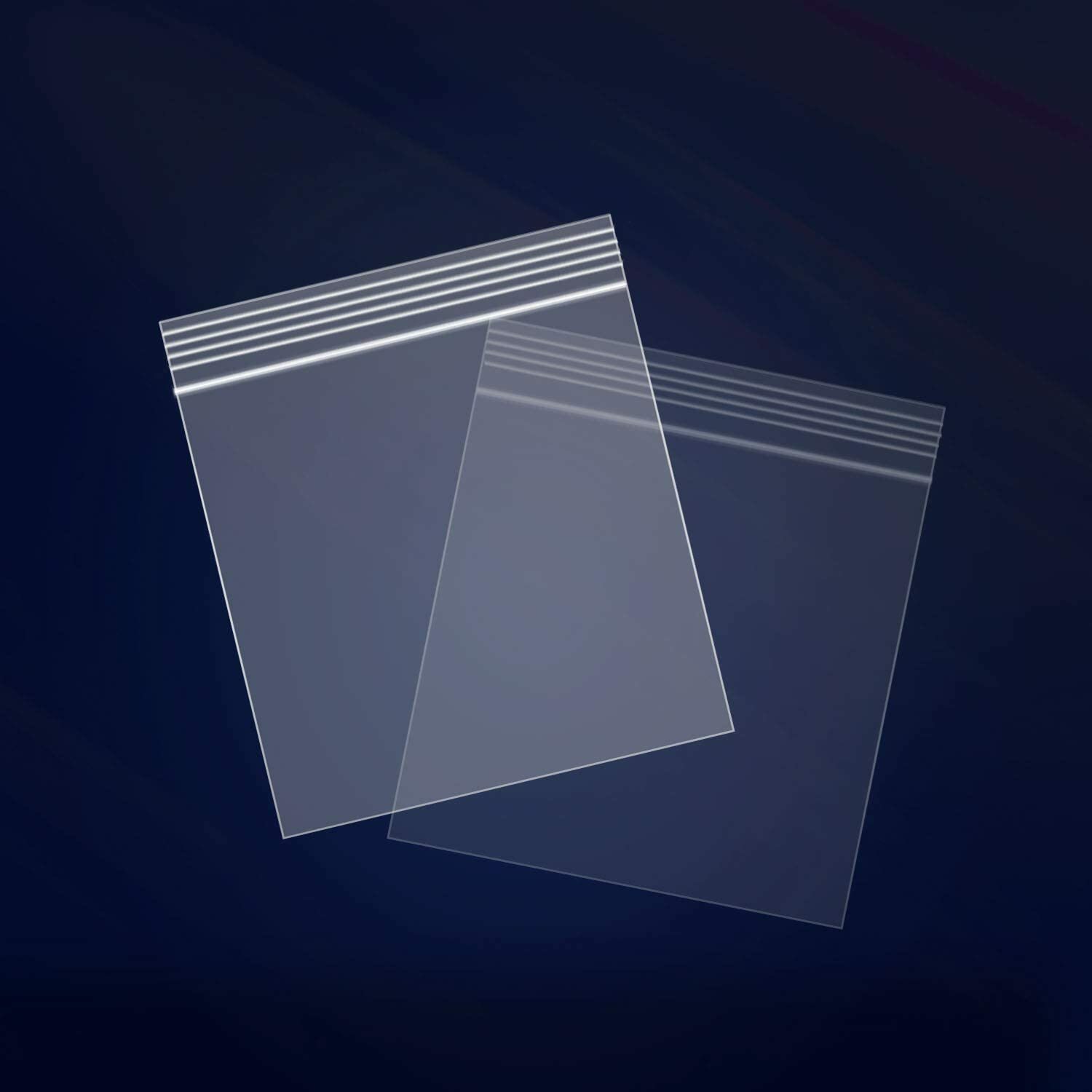 Clear Reclosable Plastic 2-Mil Ziplock Bags Poly Jewelry Zipper Baggies(1.5″x2″)