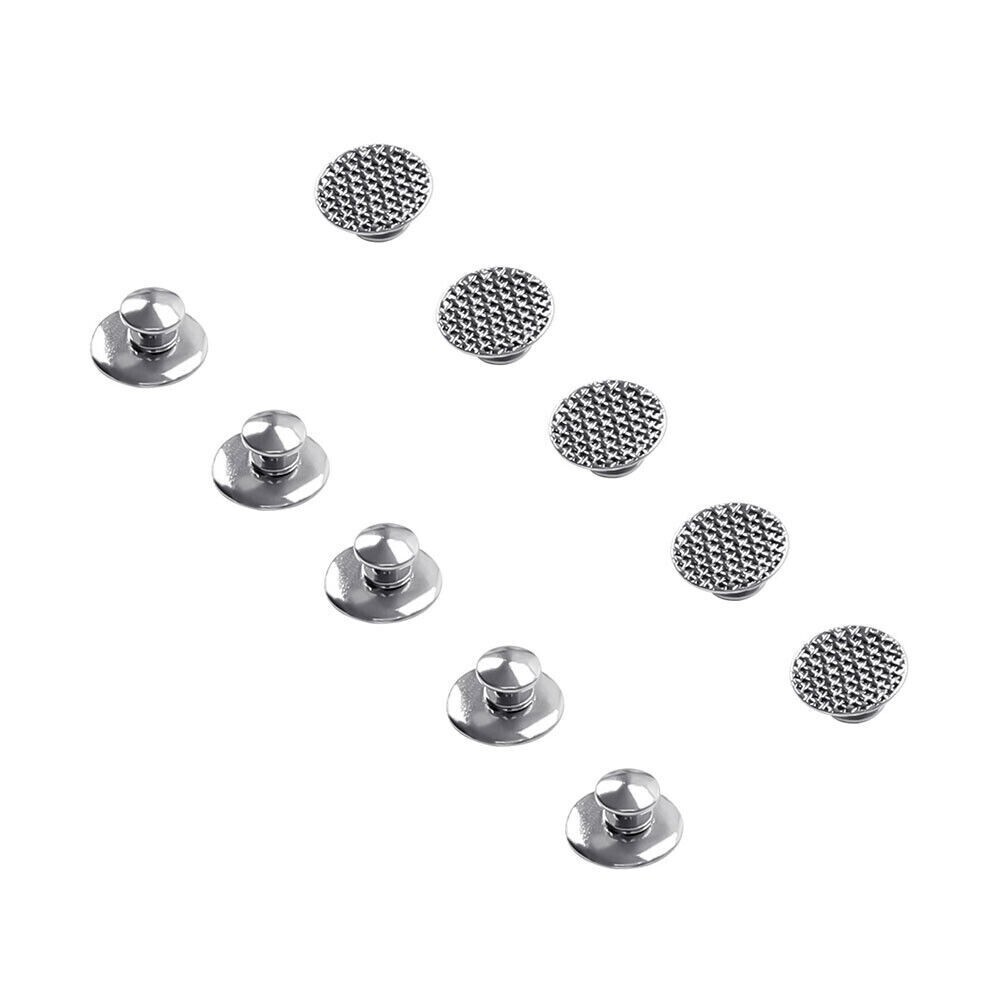 100 Pcs/10packs Dental Orthodontic Lingual Buttons Bondable Round Base Mesh