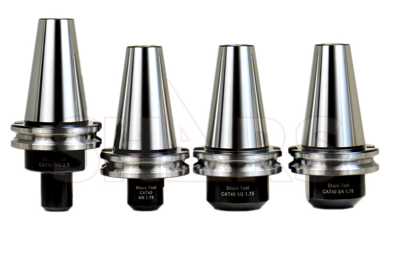 Taiwan 4pc CAT40 End Mill Tool Holder Balanced 20000RPM 5/16 1/2 5/8 3/4 7/8 M[