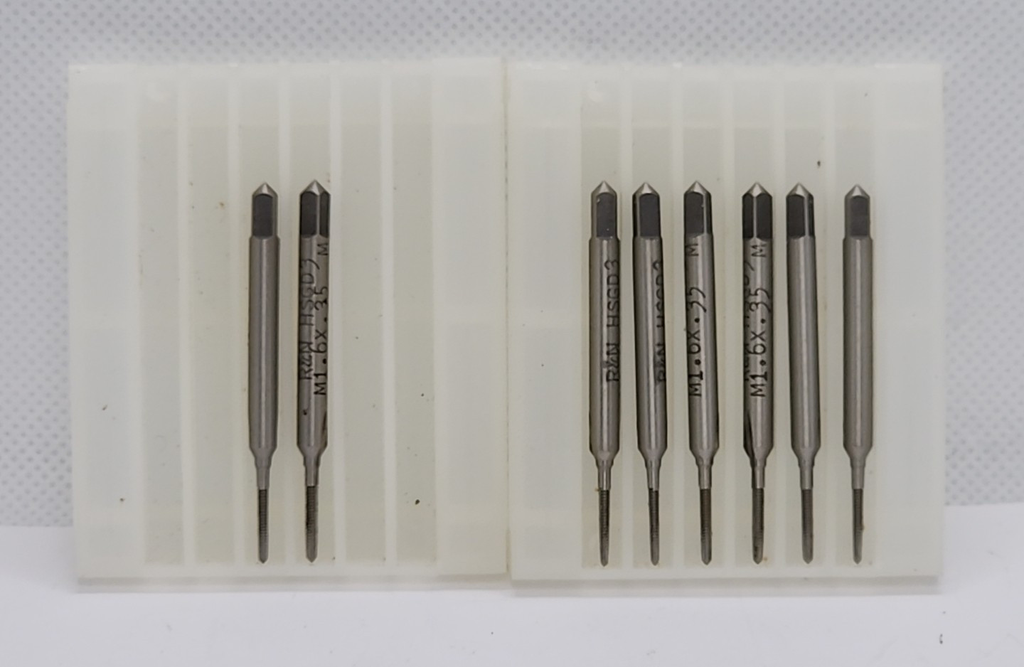Box of 8 – R&N M1.6X0.35 2FL D-3 METRIC TAPER 100M Thread Cutting Tap [GB 4]