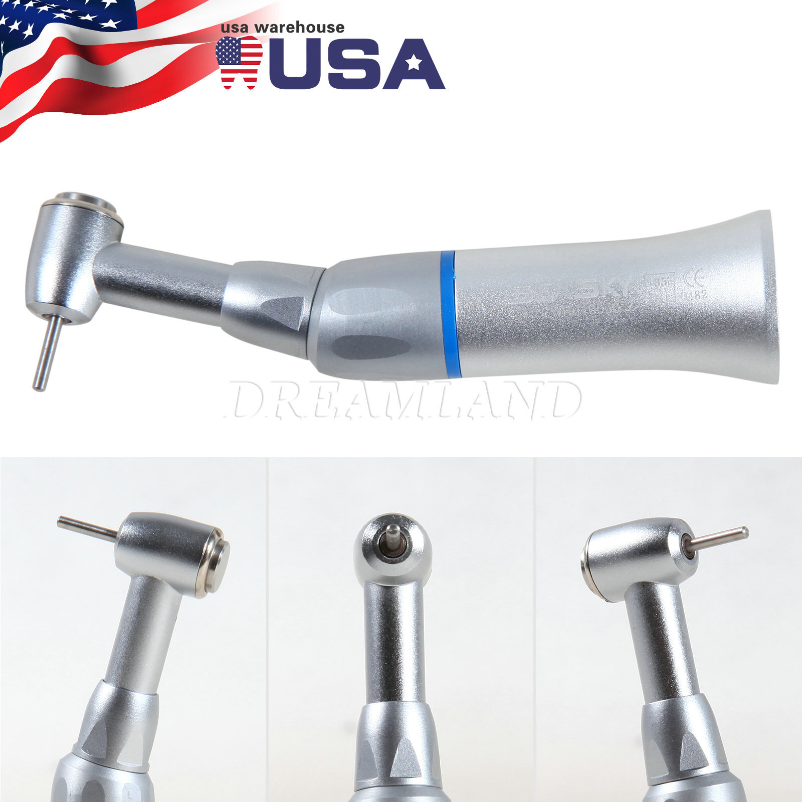 Dental Slow Low Speed Contra Angle Handpiece Fit FG 1.6mm Burs Fit NSK SALE