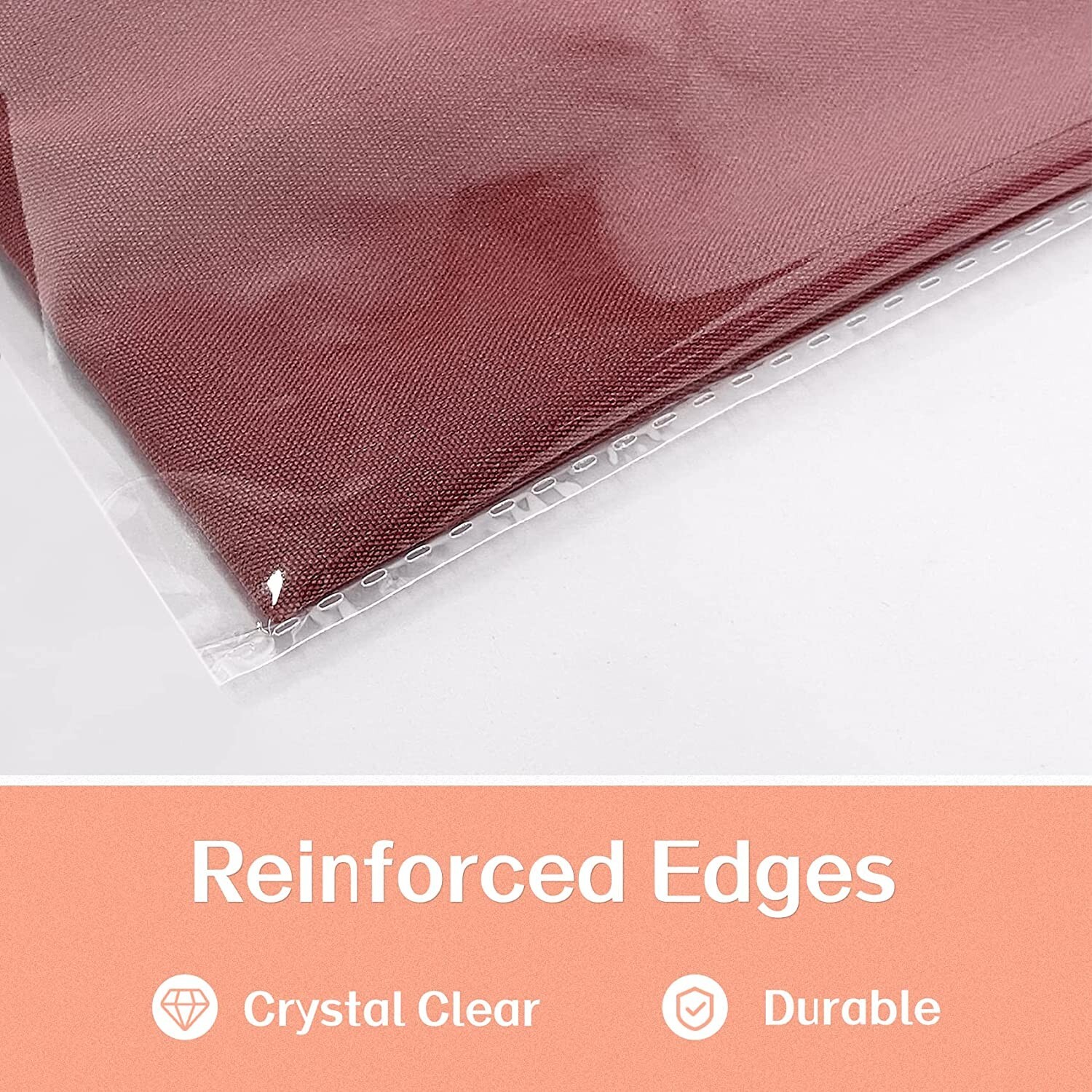 100 10X13 1.5 Mil Bags Resealable Clear T-Shirt Catalog Plastic Opp Cello Bag