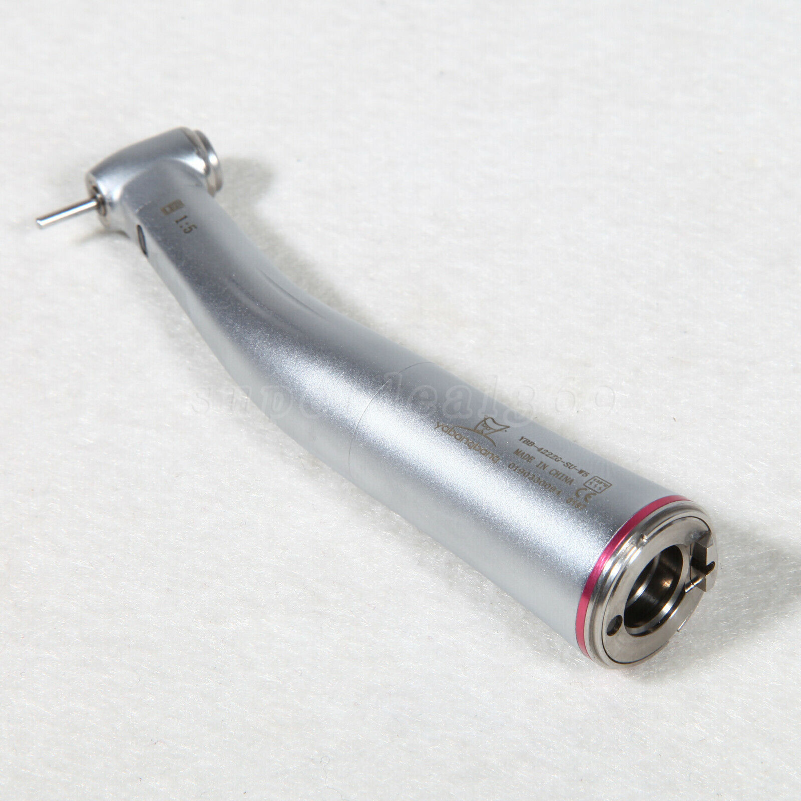 NSK Style Dental 1:5 Increasing LED Contra Angle Handpiece Push Button YBB-W5