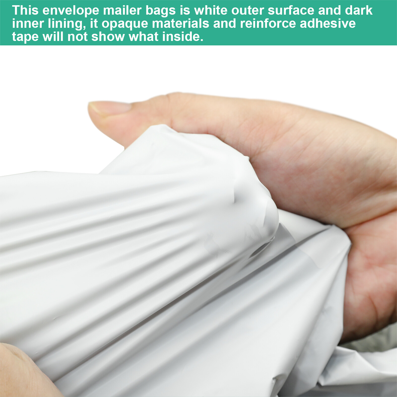 500 Bags 12×15.5″ 2.5 Mil Poly Mailers Plastic Envelopes Shipping Bags