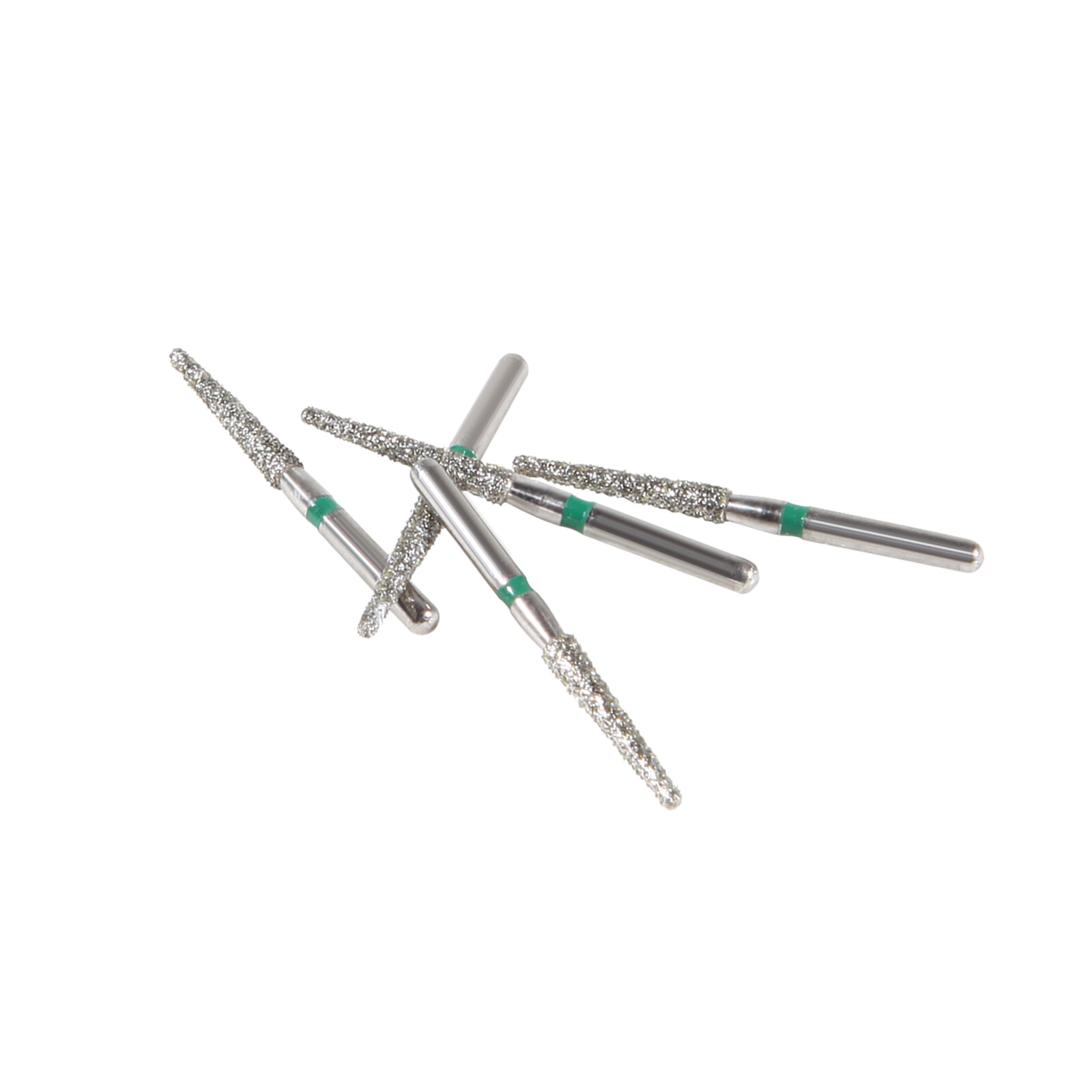 50pcs Dental Turbine Diamond Burs Fit for High Speed Handpiece FG1.6mm TF-13C