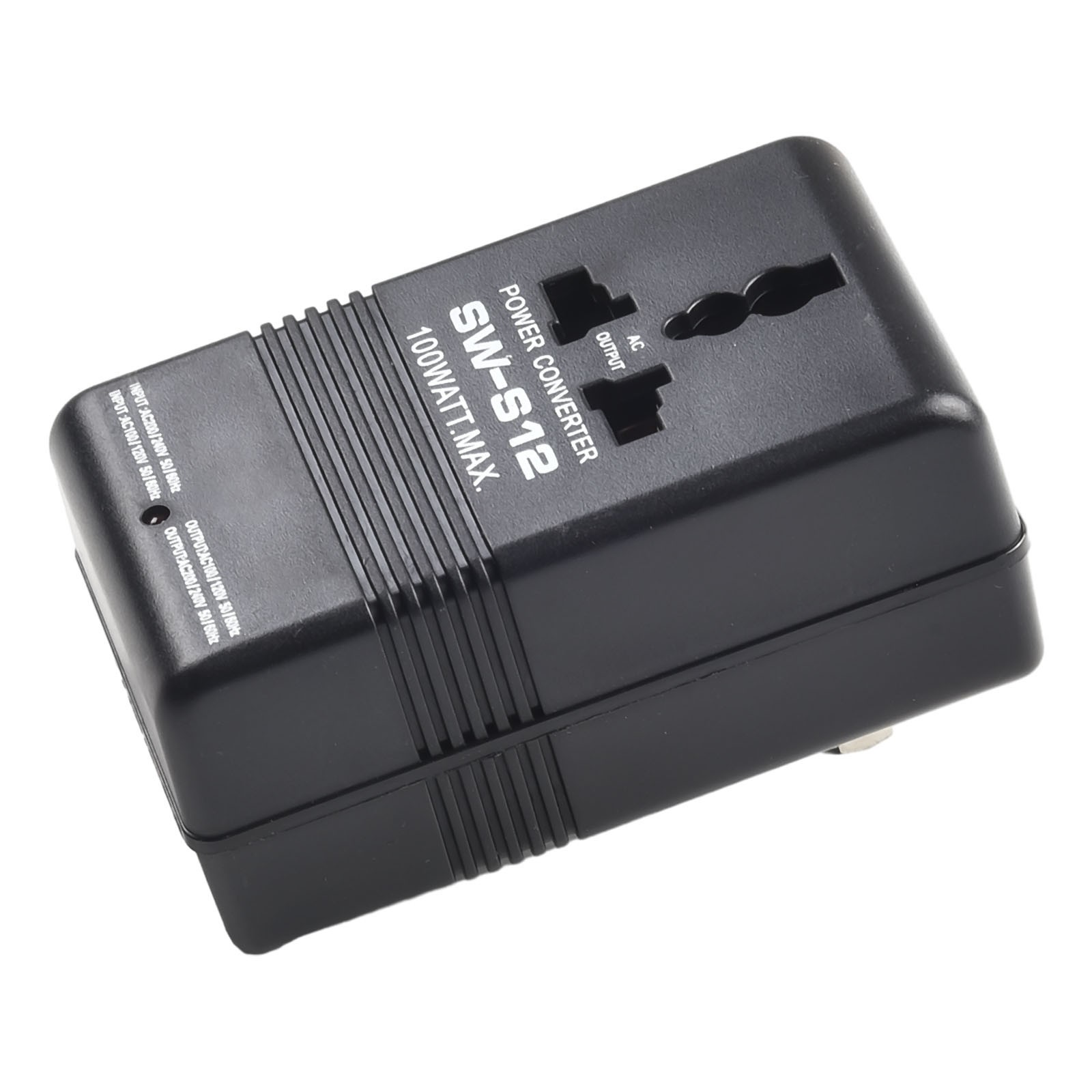 100W Portable Voltage Converter Transformer 110V 120V to 220V 240V or Reverse