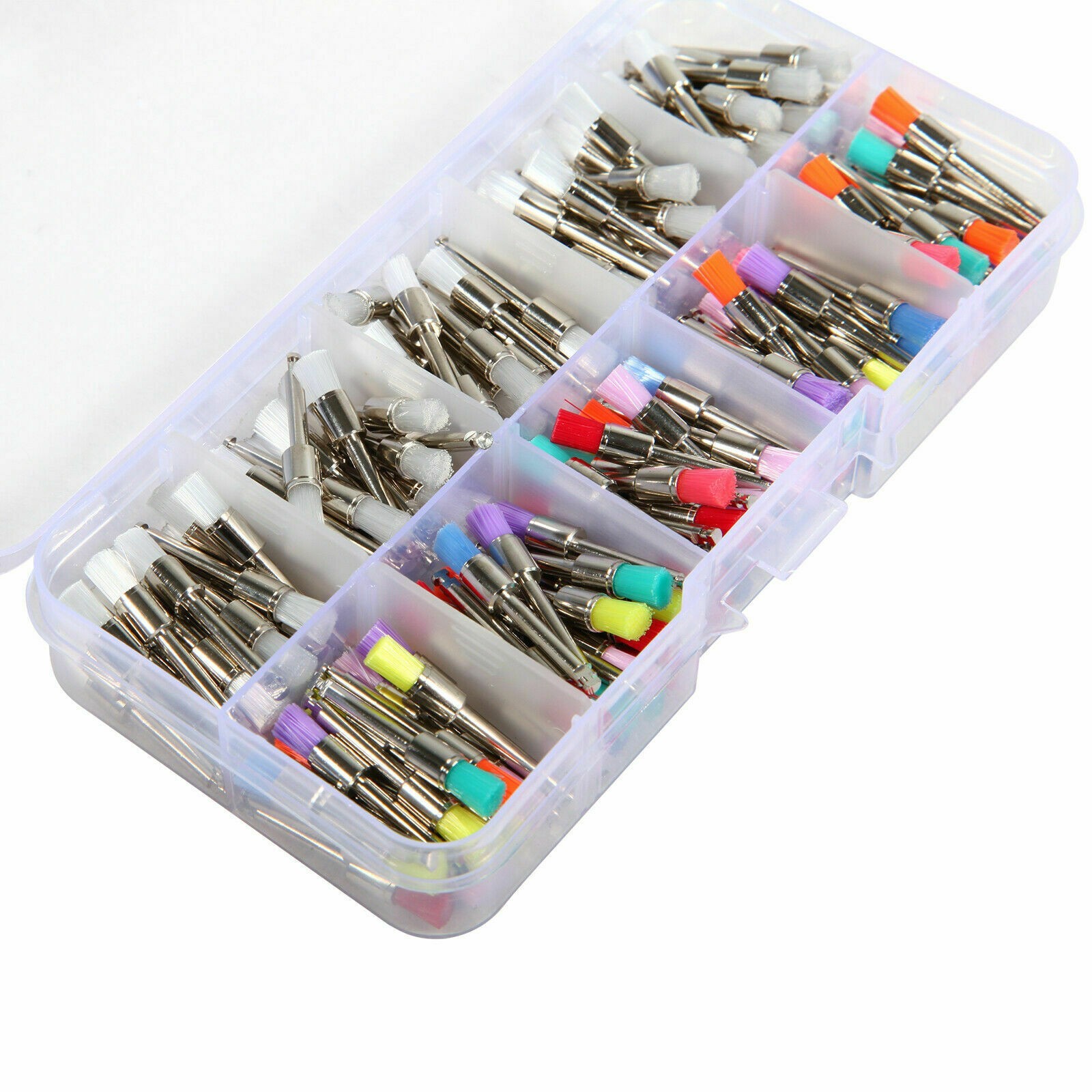 1-10 box Mixed Types Dental Prophy Brush Brushes Polishing Polisher Cup Cups u