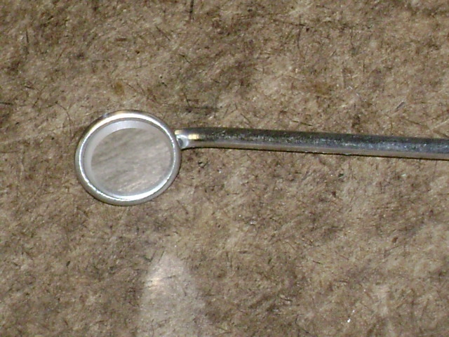 US Military Vietnam Era Laryngeal Mirror Size 00 (new in box)