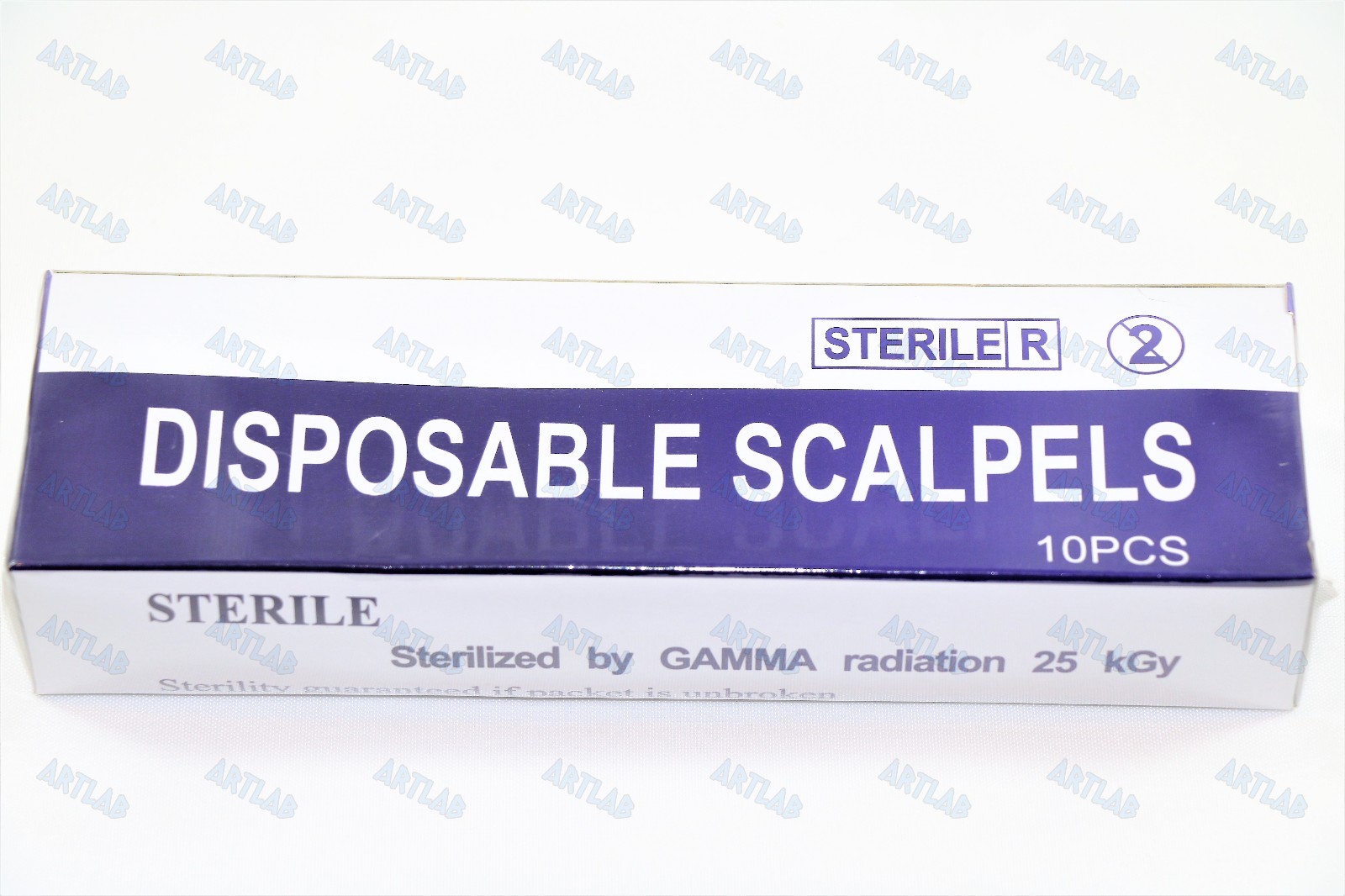 STERILIZED DISPOSABLE SCALPELS #21 PACK OF 10-SINGLE USE – DISSECTING, SURGICAL