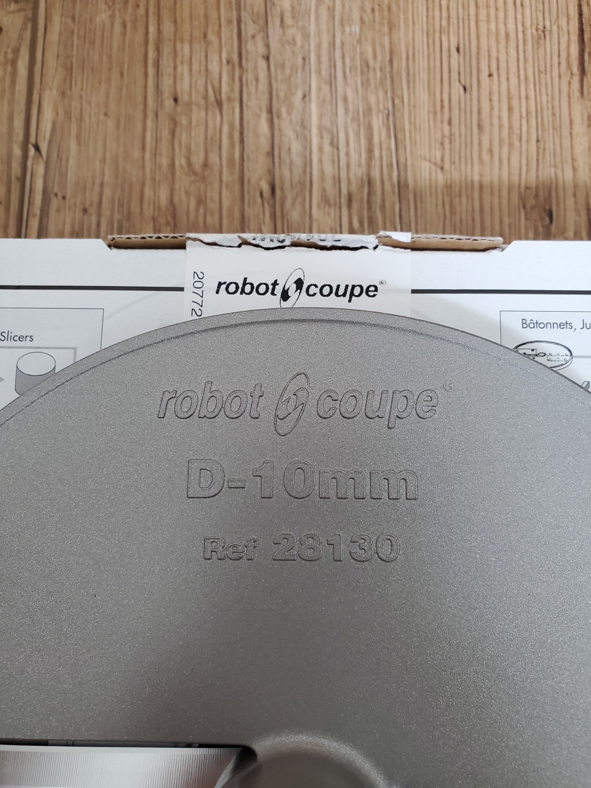 Genuine Robot Coupe Dicing Slicer Disc 10mm x 10mm (3/8” x 3/8”) – 28130W